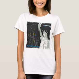 Camiseta Afiche De Viajes Para Volar Northwest Airlines