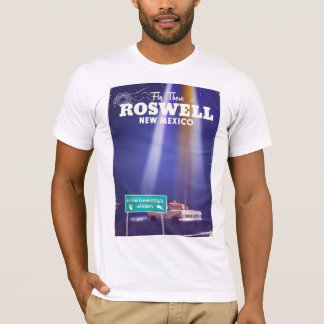 Camiseta Afiche de viajes por la autopista extraterritorial