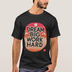 Camiseta Afiche moderno motivacional