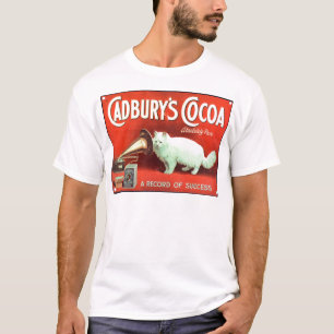 Camiseta Afiche original del cacao de Cadbury