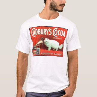 Camiseta Afiche original del cacao de Cadbury