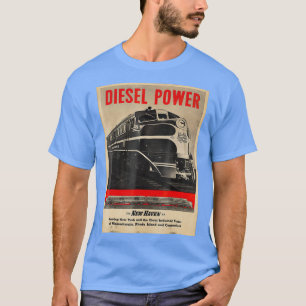 Camiseta Afiche vintage de New Haven Railroad