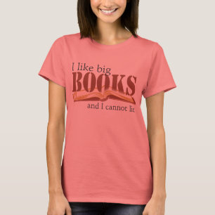 Camiseta ¡Aficionado a los libros!