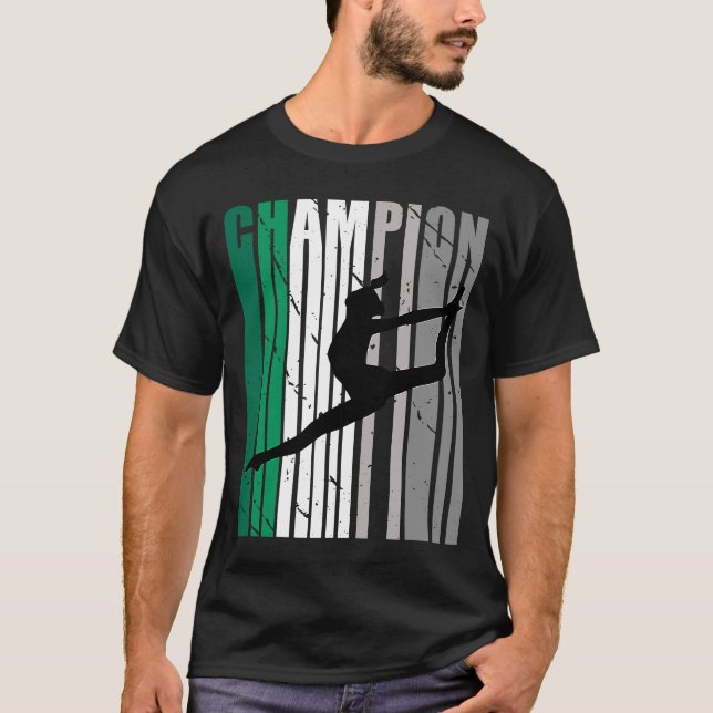 Camiseta Aficionado al baile de cumpleaños de campeón verde (Anverso)