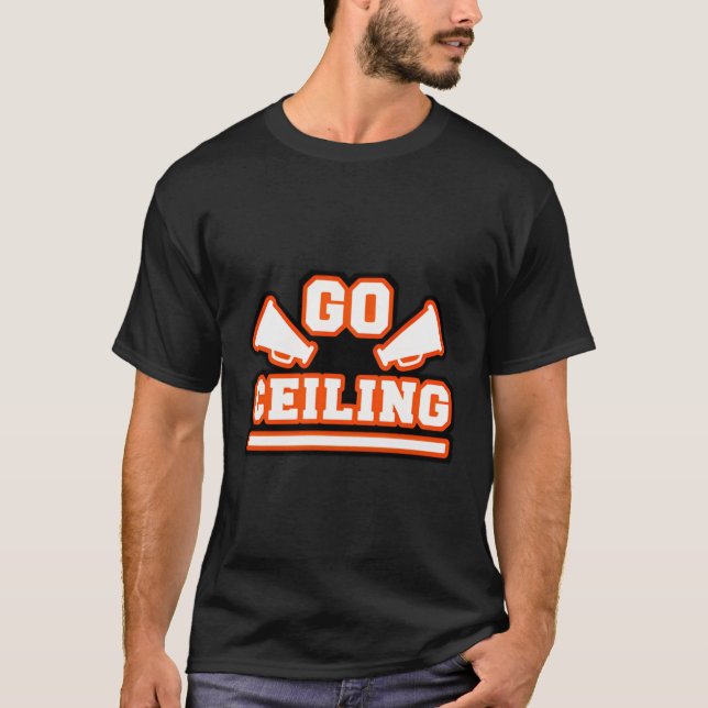 Camiseta Aficionado al techo de Halloween (Anverso)