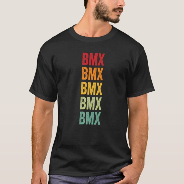 Camiseta Aficionado Bmx Arcoíris (Anverso)