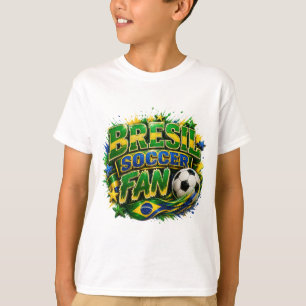 Camiseta AFICIONADO DE FÚTBOL BRASIL 2026 Aficionado de Fút