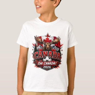 Camiseta Aficionado de Fútbol Canadá Oh Canadá 2026 
