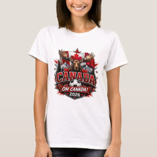 Camiseta Aficionado de Fútbol Canadá Oh Canadá 2026 