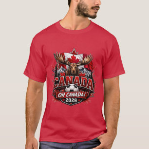 Camiseta Aficionado de Fútbol Canadá Oh Canadá 2026 