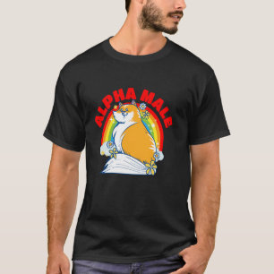 Camiseta Aficionado de gatos macho alfa Humor de gato diver