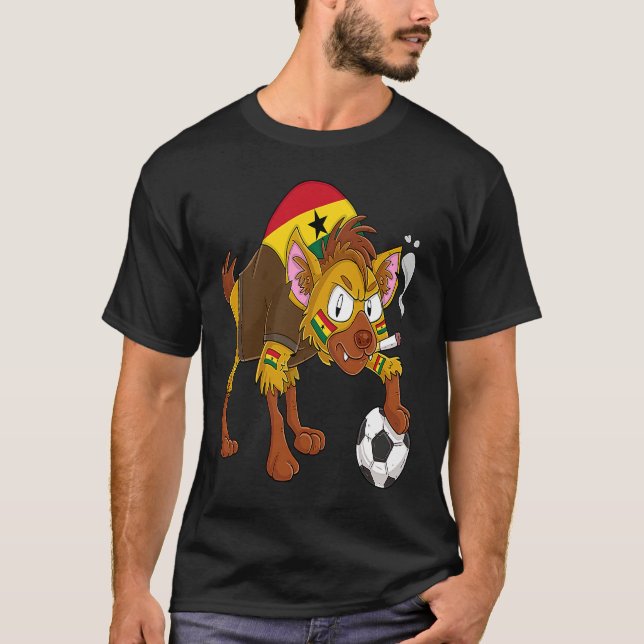 Camiseta Aficionado de Hiena Ghana (Anverso)