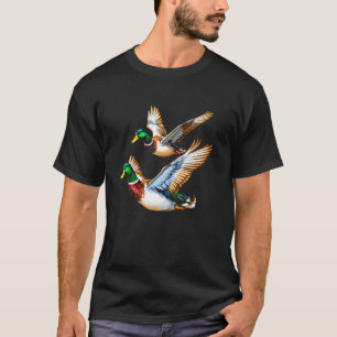 Camiseta Aficionado de la caza de aves acuáticas cazador de