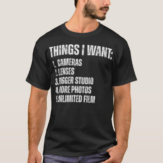 Camiseta Aficionado de la fotografía Juego de palabras para