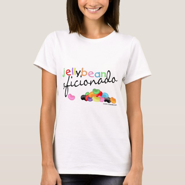Camiseta Aficionado de la haba de jalea (Anverso)