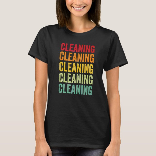 Camiseta Aficionado de la limpieza Arcoíris (Anverso)