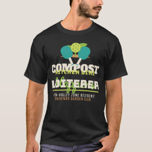 Camiseta Aficionado de la Línea de Cocina Divertido Jugador