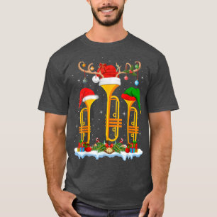 Camiseta Aficionado de la música de trompeta Iluminación de