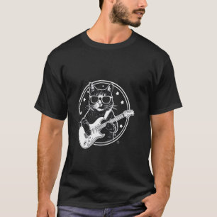 Camiseta Aficionado de la Música Retro Guitarra Eléctrica G
