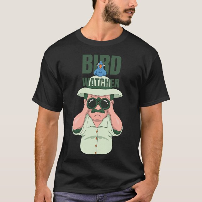 Camiseta Aficionado de la observación de aves Aficionado a  (Anverso)