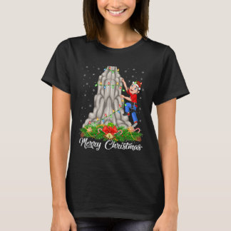 Camiseta Aficionado de los deportes de escalada que combina