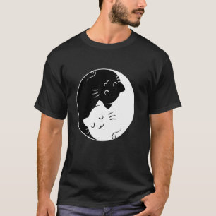 Camiseta Aficionado de los gatos carácter chino Fan China S