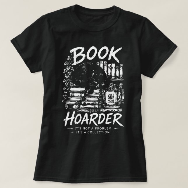 Camiseta Aficionado de los libros: Es una colección (Diseño del anverso)
