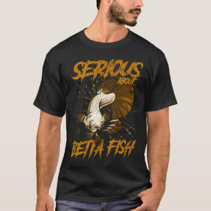 Camiseta Aficionado de Peces Betta Criador de Peces Tropica