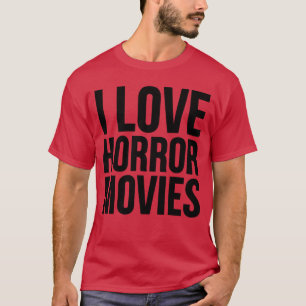 Camiseta Aficionado de Películas de Terror Divertido Me Enc