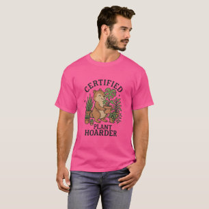 Camiseta Aficionado de Plantas Certificado