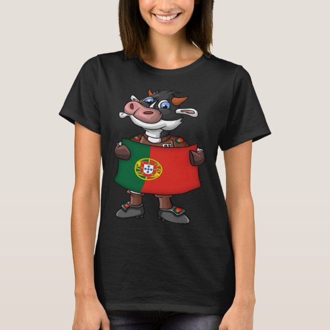 Camiseta Aficionado de Vaca Portuguesa (Anverso)