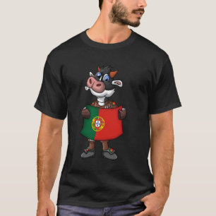 Camiseta Aficionado de vaca portuguesa