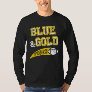Camiseta Aficionado del equipo de fútbol Blue & Gold Vibes