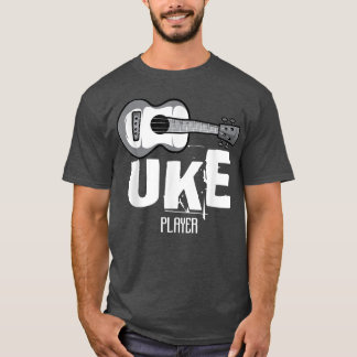 Camiseta Aficionado del ukelele amante de la música 3093