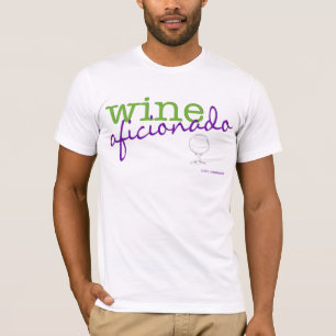 Camiseta Aficionado del vino