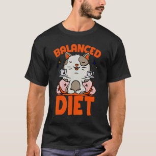 Camiseta Aficionado Divertido del Té Chai Especiado Gato Ma