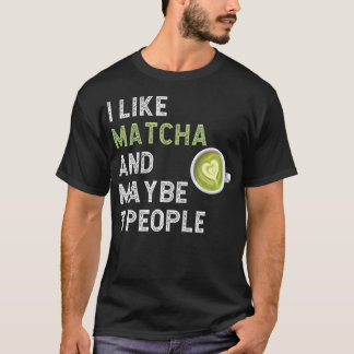 Camiseta Aficionado Divertido del Té Verde Matcha Me Gusta 