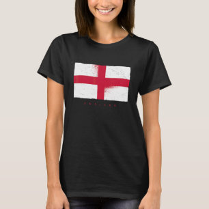 Camiseta Aficionado Fútbol Bandera Nacional Inglaterra