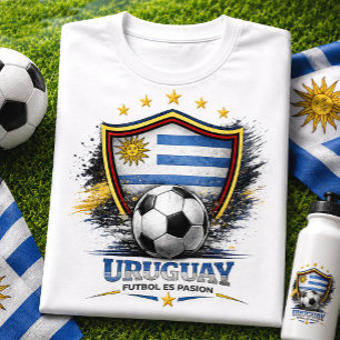 Camiseta Aficionado Fútbol Uruguay Copa Mundial De Fútbol