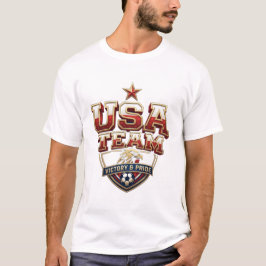 Camiseta Aficionado Patriótico Estadounidense