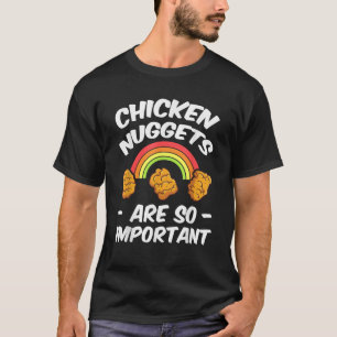 Camiseta Aficionados a los nugget de pollo Comedores Nug Am