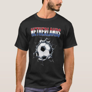 Camiseta Aficionados de Fútbol de Países Bajos - Fútbol Hol