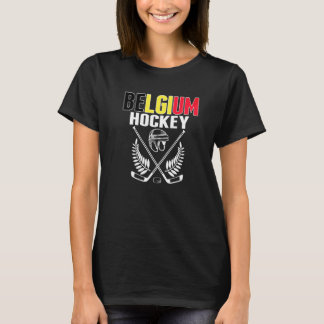 Camiseta Aficionados de hockey sobre hielo de Bélgica orgul