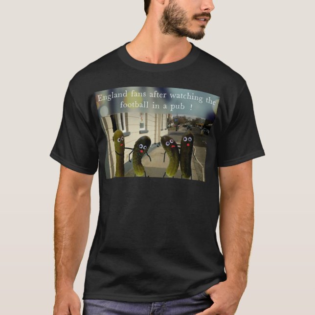 Camiseta Aficionados de Inglaterra (Anverso)