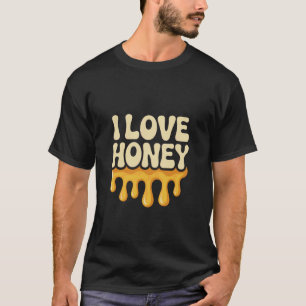 Camiseta Aficionados de la dulzura que gotea miel