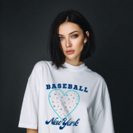 Camiseta Aficionados del Béisbol de Nueva York