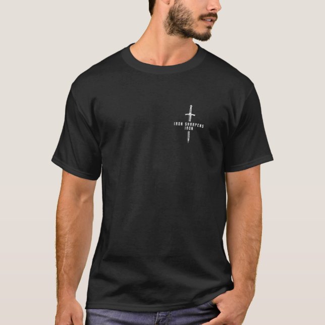 Camiseta Afiladores de hierro Proverbios de hierro 27 17 De (Anverso)