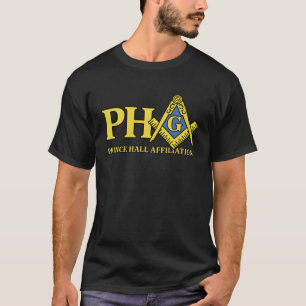 Camiseta Afiliación Masónica de PHA Prince Hall Freemason