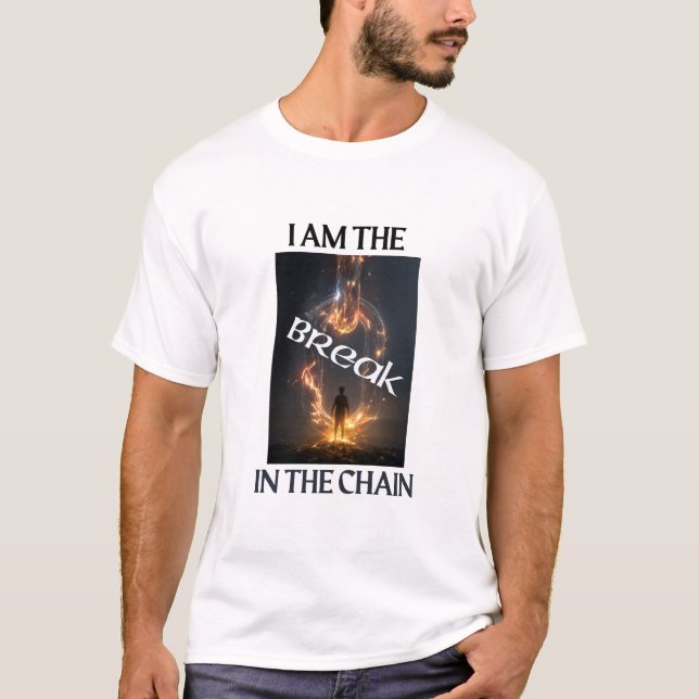 Camiseta Afirma tu poder. Rompe lo que intentó romper  (Anverso)