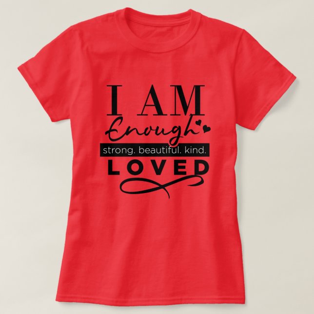 Camiseta Afirmación (Diseño del anverso)
